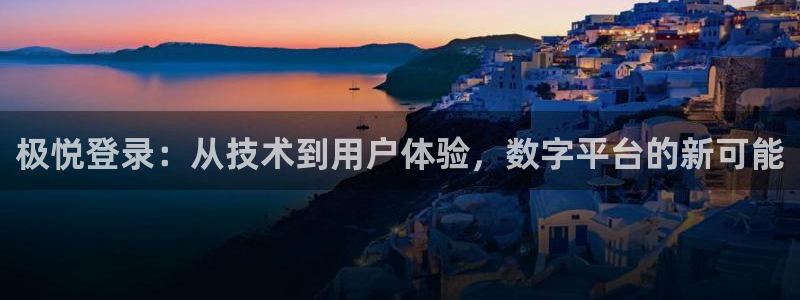 天天购彩4平台注册：极悦登录：从技术到用户体验，数字平台的新可能