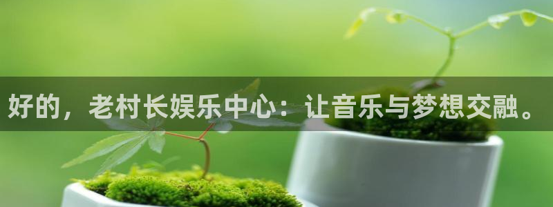 天天购彩4平台注册：好的，老村长娱乐中心：让音乐与梦想交融。